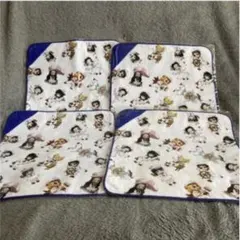 ラグーナテンボス　鬼滅の刃　ミニタオル　セット　タオル　ハンカチ　ラグーナ　4枚