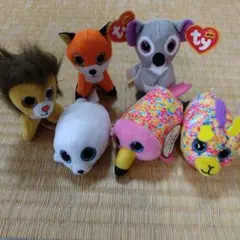 ハッピーセット　ぬいぐるみ Amazon.co.jp: マック ハッピーセット Ty ぬいぐるみ 6個セット