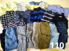 110cm 男の子 夏〜秋 まとめ売り 20着