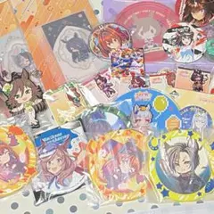ウマ娘　まとめ売り　ウマ娘プリティーダービー　缶バッジ　ストラップ　等