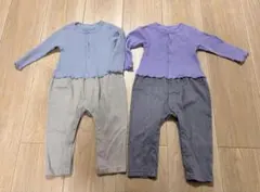 GUロンパース　2点セット80サイズ　ベビー服