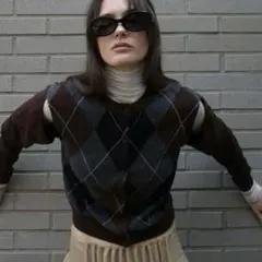 CLANE クラネ ARRANGE KNIT TOPS サイズ1のサムネイル