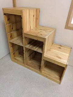 イケア トロファスト 収納棚　IKEA　階段