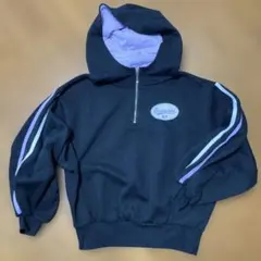 LOVE RABBY パーカー 160サイズ ブラック/パープル