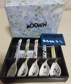 新品 未使用 ムーミン 陶製スプーン 5本セット 北欧