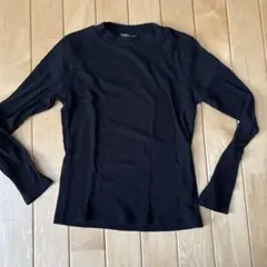 レディースINGNI ブラック長袖Tシャツ Mサイズ
