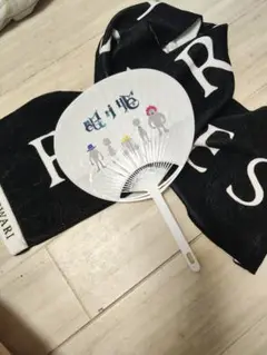 セカオワのマフラータオルとミニうちわ