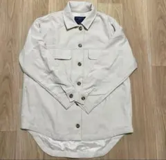 Honeysuckle Rose ホワイト シャツジャケット L