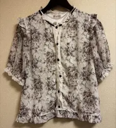 axes femme ブラウス　半袖 M
