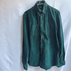 LC Waikiki コーデュロイシャツ 長袖 ボタンダウン グリーン