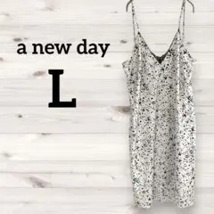 美品✨a new day【L】キャミワンピース