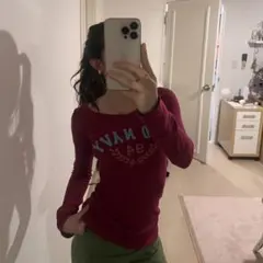 Old Navy サーマル トップス マゼンタのサムネイル