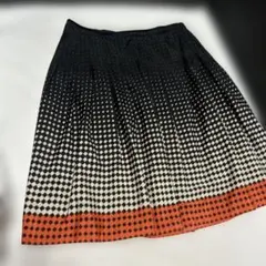 LAURA ASHLEYローラアシュレイ　フレアスカート ダイヤ柄13号L XLのサムネイル