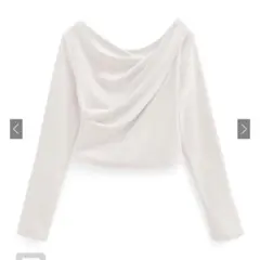 3Wayドレープカシュクールトップス[dk1261] オフホワイト