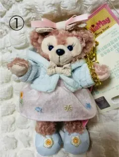 上海ディズニー新作 春日　ダッフィーシェリーメイ　ぬいぐるみキーチェーン 上海ディズニー新作 春日 ダッフィーシェリーメイ ぬいぐるみ