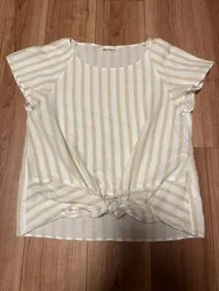 最終価格SALE♡ナノユニバース⭐︎ストライプ 半袖トップス