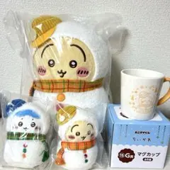 K*様 ちいかわ　エニマイくじ　4点セット　うさぎ　ハチワレ　セブンイレブン