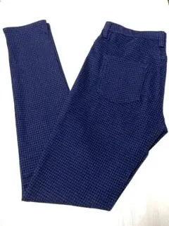 UNIQLO ウルトラストレッチレギンスパンツ M ギンガムチェック