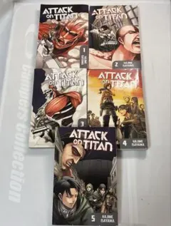 進撃の巨人　全巻セット　英語版 進撃の巨人 全巻セット 英語版 - メルカリ