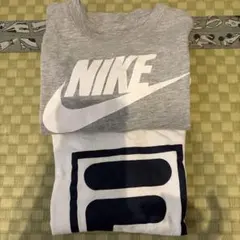 NIKE FILA Tシャツ 2枚セット