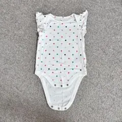 GAP ドット柄ロンパース