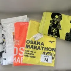 Mizuno 大阪マラソン Tシャツ＆タオルなど