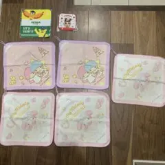 サンリオ他 ハンドタオル 7枚セット