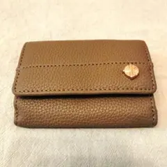 しまむら　三つ折り財布　ベージュ　送料込みのサムネイル
