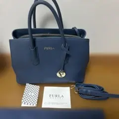 フルラ リンダ 2wayレザーバッグ
