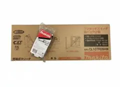【新品未開封】マキタ 掃除機 CL107FDSHW（抗菌紙パック合計20枚付）