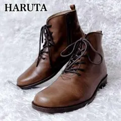 【極美品✨】Haruta ハルタ 6239 本革 ショートブーツ サイドジップのサムネイル