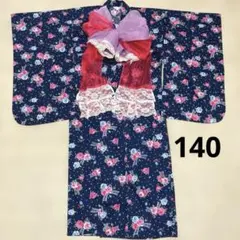 専用6/15迄【RICH MIX】姫カワ♡浴衣ドレス 黒 バラと蝶 140 - メルカリ