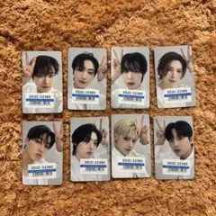 ATEEZ Ashes to Light FC 特典 OT8 JAPAN 白