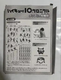 グッズのみ　ハイキュー！！10thクロニクル