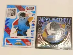 轟焦凍 バースデイ缶バッジ 名場面ジオラマフィギュア