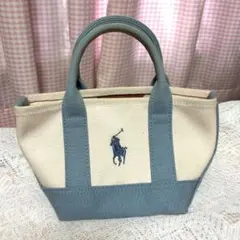 ラルフローレン トートバッグ ミニ ピンク