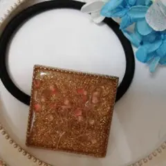 カスミソウのヘアゴム