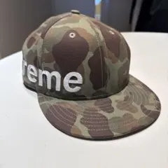 Supreme 迷彩柄 59FIFTYキャップ サイズ7