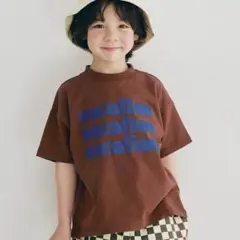 We love VACATION2柄シンプルロゴ半袖Tシャツ