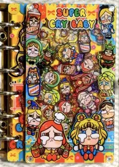 【1点限定】CRY BABY シャカシャカノート A7 カバー付き