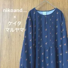 J大きいサイズ　nikoand... ケイタマルヤマ　バンビ　ワンピース