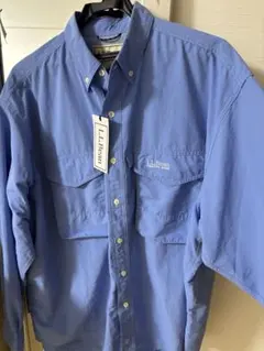 L.L.Bean長袖ナイロンシャツＬ