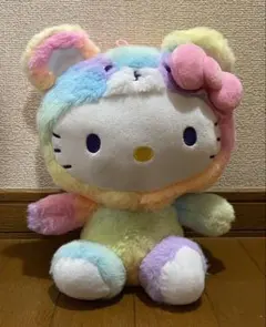 希少激レア　ハローキティ　ぬいぐるみ　ユニコーン　レインボー　ウイングピース 希少激レア ハローキティ ぬいぐるみ ユニコーン レインボー