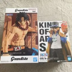 ワンピース グランディスタ エース キングオブアーティストサボ