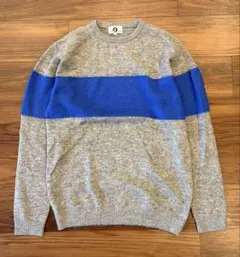 GOODENOUGH ニット グレー ブルーのサムネイル