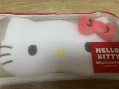 【限定品】HELLO KITTY 50周年記念アイマスクとポーチセット