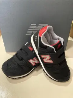 ★美品★ ニューバランス373 15㎝　New Balance 373 黒/赤