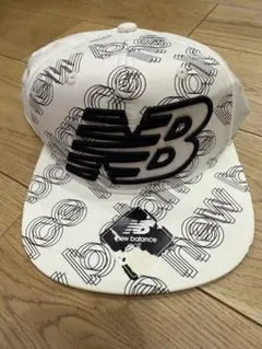 New Balance ベースボールキャップ ホワイト　最終値下げ