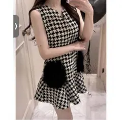 Lumignon Candy check panel zip dress ピンク Lumignon Candy check panel zip dress ピンク - メルカリ