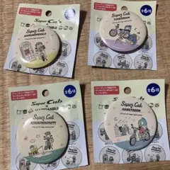 Super Cub サンリオ はぴだんぶい キャラクターバッジ セット